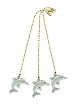 Load image into Gallery viewer, Dolphin Ceiling Fan Pull with Beaded Chain - FA121 (3 PACK)
