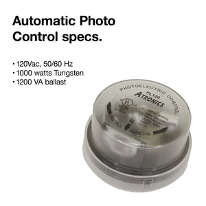 Automatic Photo Control Twist Lock-3 Prong - PL120