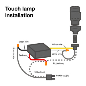 Lamp Touch Control Dimmer Wire